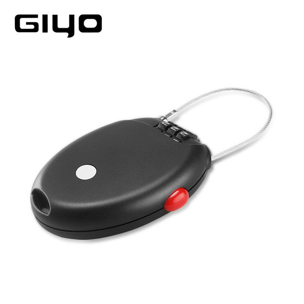 Bike Multi Function Mini Cable Lock 3 Digit Password Coded Anti-theft 