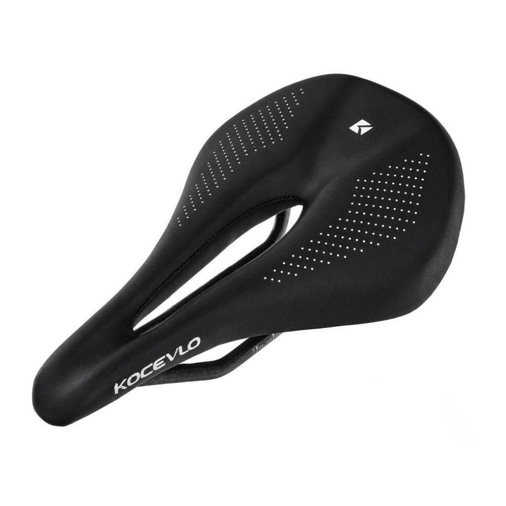 KOCEVLO Carbon saddle road mtb bicycle saddle for man cycling saddle trail comfort races seat 240*143/155mm-WAYBIKER