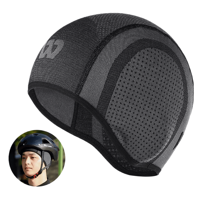 WEST BIKING Knitted Hat Cycling Cap Windproof Ear Protection MTB Bike Running Motorcycle Bicycle Helmet Liner Sport Skull Cap-WAYBIKER