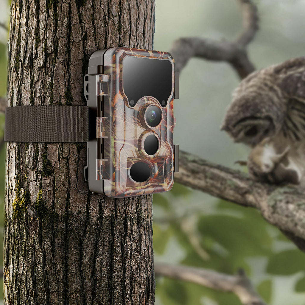 SJCAM M50 1296P Trail Camera 24MP WiFi Game Camera Wildlife Watching Camera with Infrared Night Vision Motion Activated IP65 Waterproof