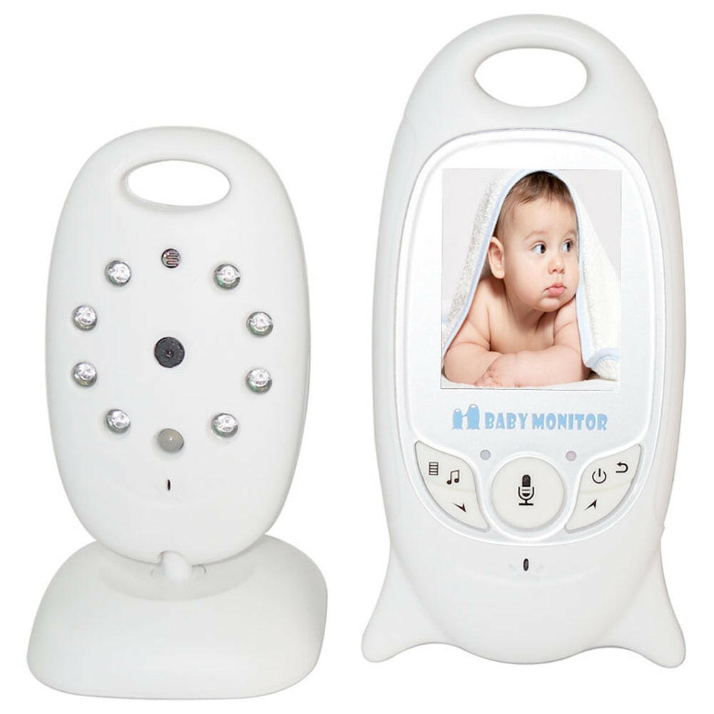 VB601 Wireless Video and Audio Baby Sleeping Monitor Rechargeable Battery Nanny Camera 2in Display Mini Infant Monitoring Device