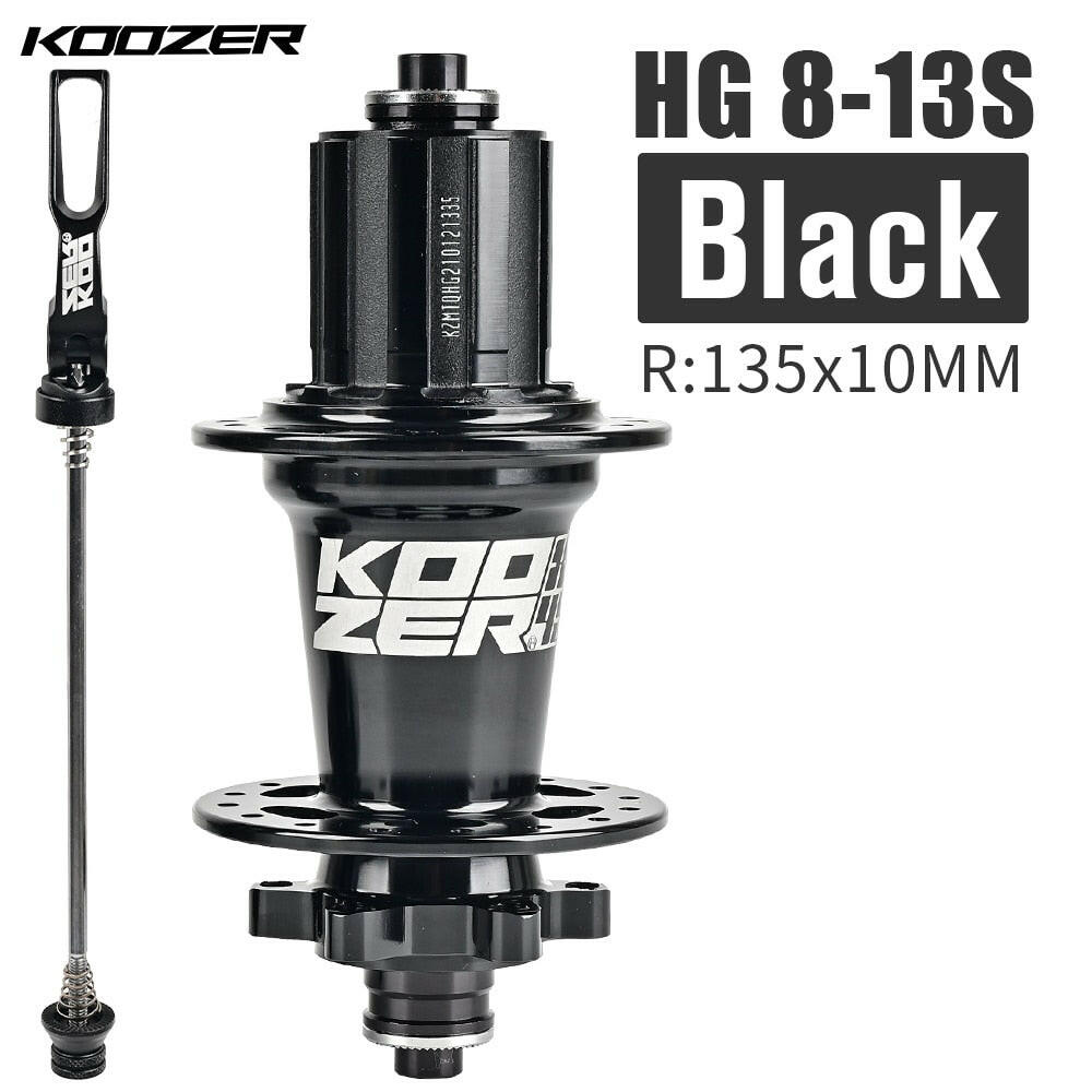 Bicycle Hub Koozer XM490 PRO Hub 4 Bearing MTB Mountain Bike Hub Front Rear 32 Hole Disc Brake HG 8 9 10 11 12 13Speed SX NX 12V-WAYBIKER