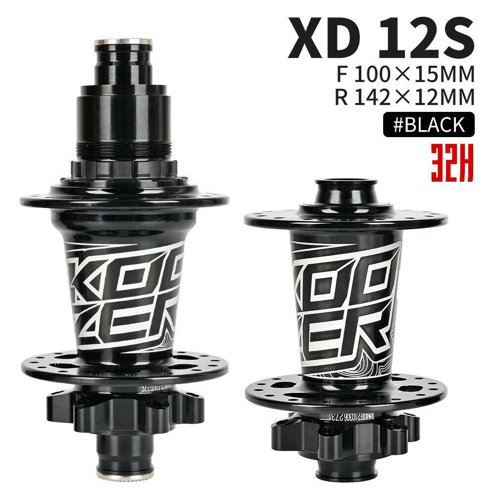 Koozer bicycle Hub 28 32 36Holes XM490 XX1 XD Cassette Body Hubs Sealed 4 Bearing Mountain Bike Rear Hub 10*135mm QR 12*142mm