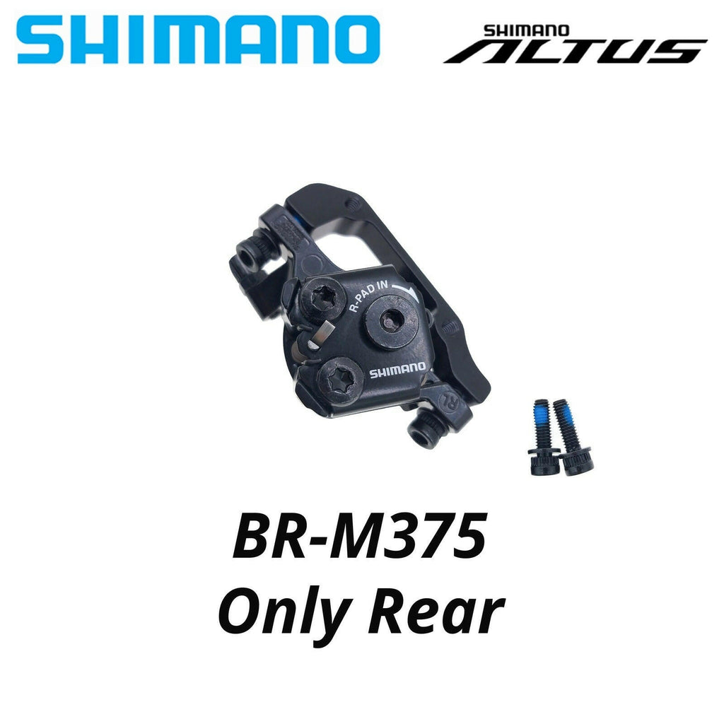 Shimano BR-M375 Mechanical Disc Brake Calipers for Acera Alivio Deore with Resin Pads M375 Caliper W/N-WAYBIKER