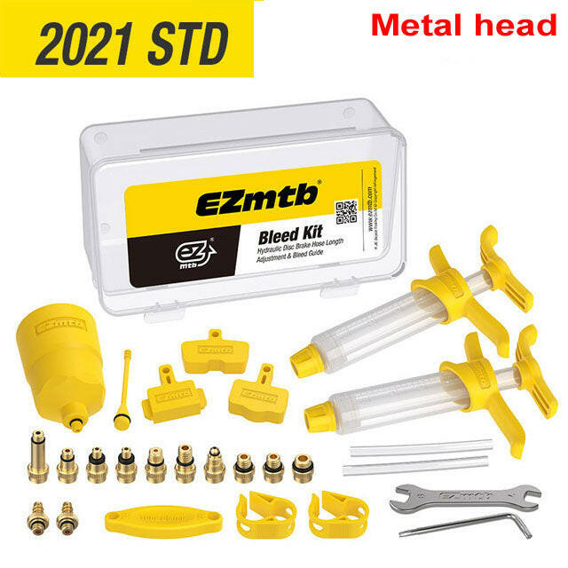 Ezmtb Bicycle Hydraulic Disc Brake Oil Bleed Kit Tools For SHIMANO, SRAM,XTECH, Avid, MAGURA , MTB Road Bike Brake Repair Tool-WAYBIKER