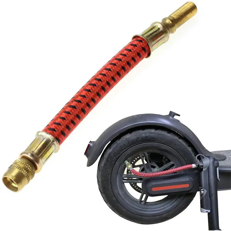 Tyre Valve Extension Adaptor for Xiaomi Mijia M365 Tire Inflator Electric Scooter Air Pump Extended Nozzle Scooter Accessories-WAYBIKER