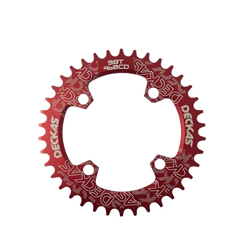 Deckas Round Oval 96BCD Chainring MTB Mountain 96bcds Bike Bicycle  32T 34T 36T 38T Crown Plate For M7000 M8000 M4100 M5100-WAYBIKER