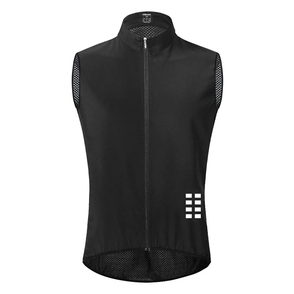 WOSAWE Quick Dry Cycling Vest Lightweight Ciclismo Mtb Bike Sleeveless Jersey Reflective Breathable Running Cycling Gilet