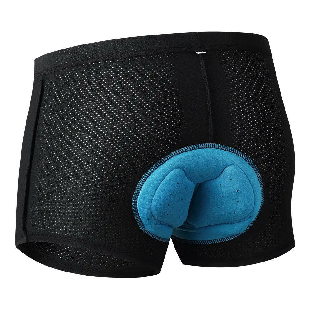 Breathable Cycling Shorts Cycling Underwear Sponge Gel Pad Shockproof Bicycle Underpant MTB Road Bike Underwear Man Shorts-WAYBIKER