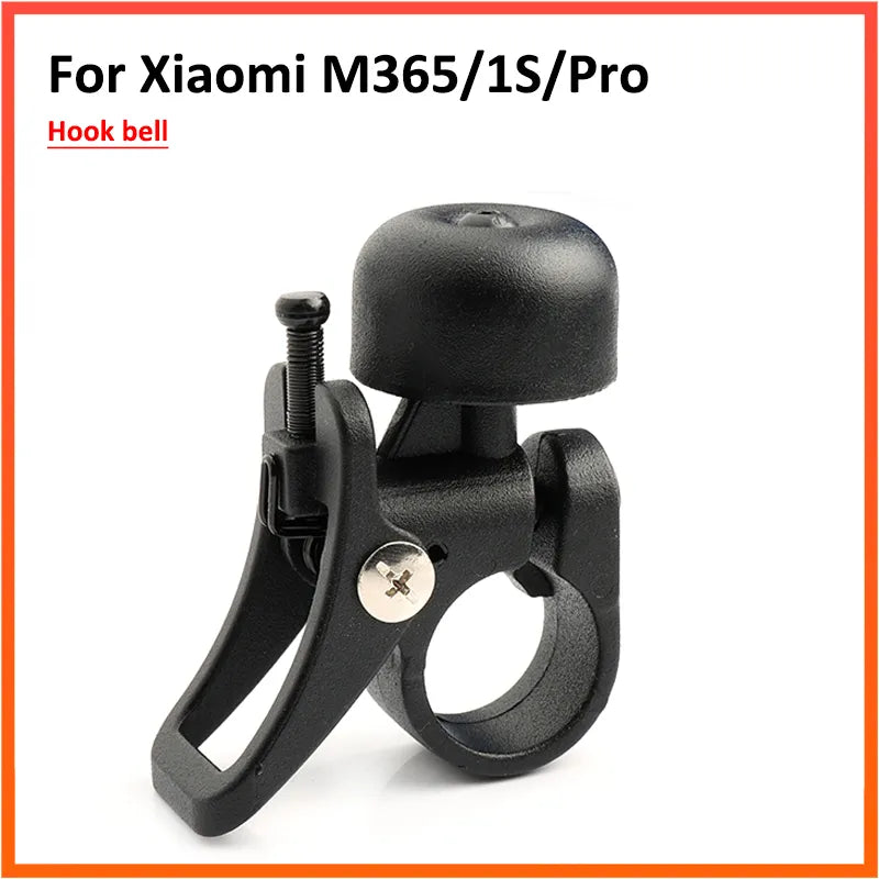 Whole Body Aluminum Alloy Bell Horn Ring With Quick Release Mount For Xiaomi M365 Pro 1S Electric Scooter Parts-WAYBIKER