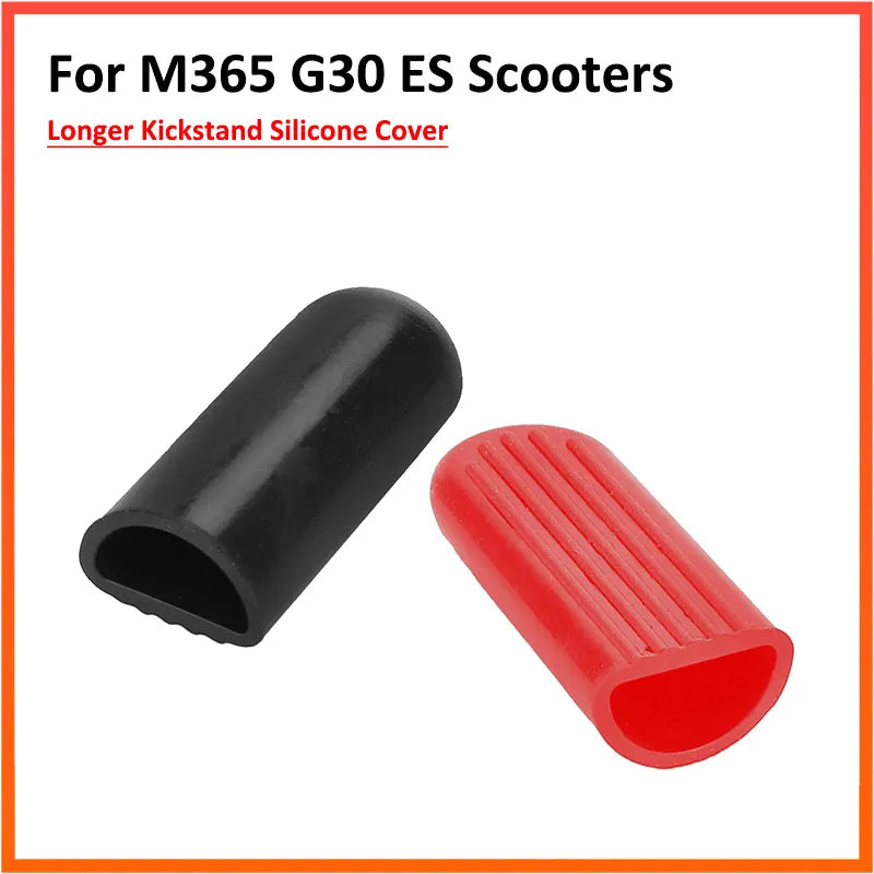 Longer Kickstand Silicone Protect Cover for Ninebot Max G30 ES M365 Zero Electric Scooter Foot Support Protective Rubber Case