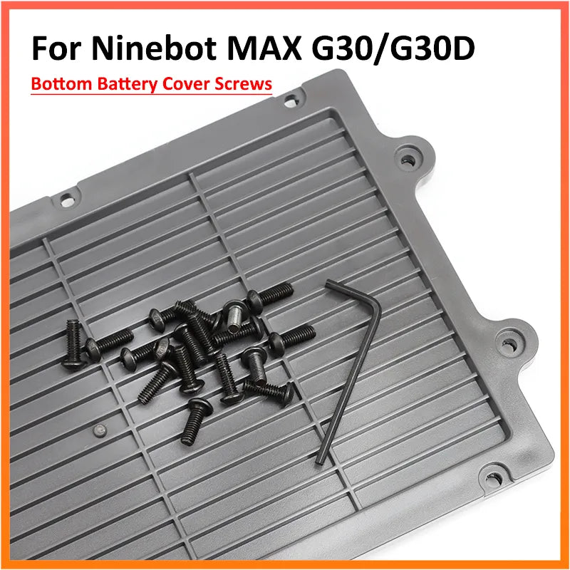 Bottom Battery Cover Screws for Ninebot MAX G30 G30LP G30D Electric Scooter Stainless Steel Metal Screw Parts-WAYBIKER