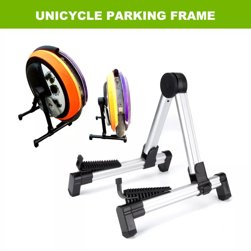 Unicycle Parking Stand Foldable Aluminum Frame for Inmotion V10F V8 Ninebot S2 Self Balancing One Wheel Scooter DIY Accessories-WAYBIKER