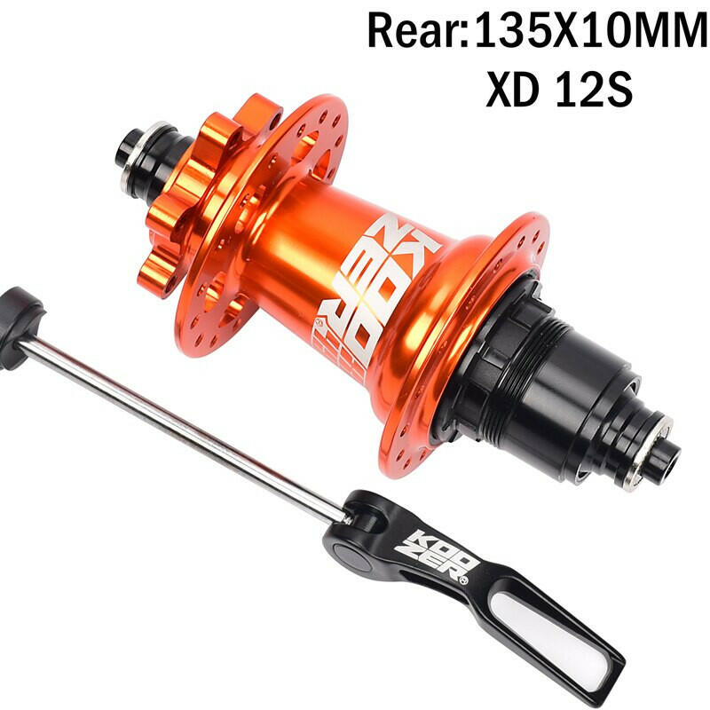 KOOZER Bicycle Hubs XM490 PRO 32 Hole Rear hub For Sram XX1 GX XD 12 Speed Disk Brake Mtb Bicycle Hub Parts 135x10MM 142x12MM-WAYBIKER