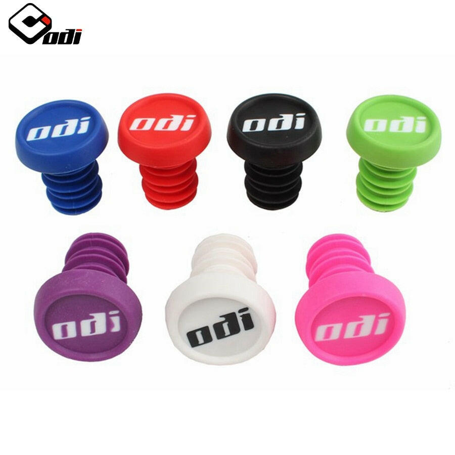 Odi Mountain Bicycle Parts Grip Anti-slip Firm Handlebar Caps Manopole Mtb Bike Bar Ends Plugs For Bmx Dh Fr Balance Bike 2 Pcs-WAYBIKER