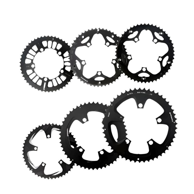 PROWHEEL Road Bicycle Sprockets 110BCD 130BCD Crankset Chainwheel 34/39/50/53T Chainring 9/10/11 Speed Bike Tooth plate Parts