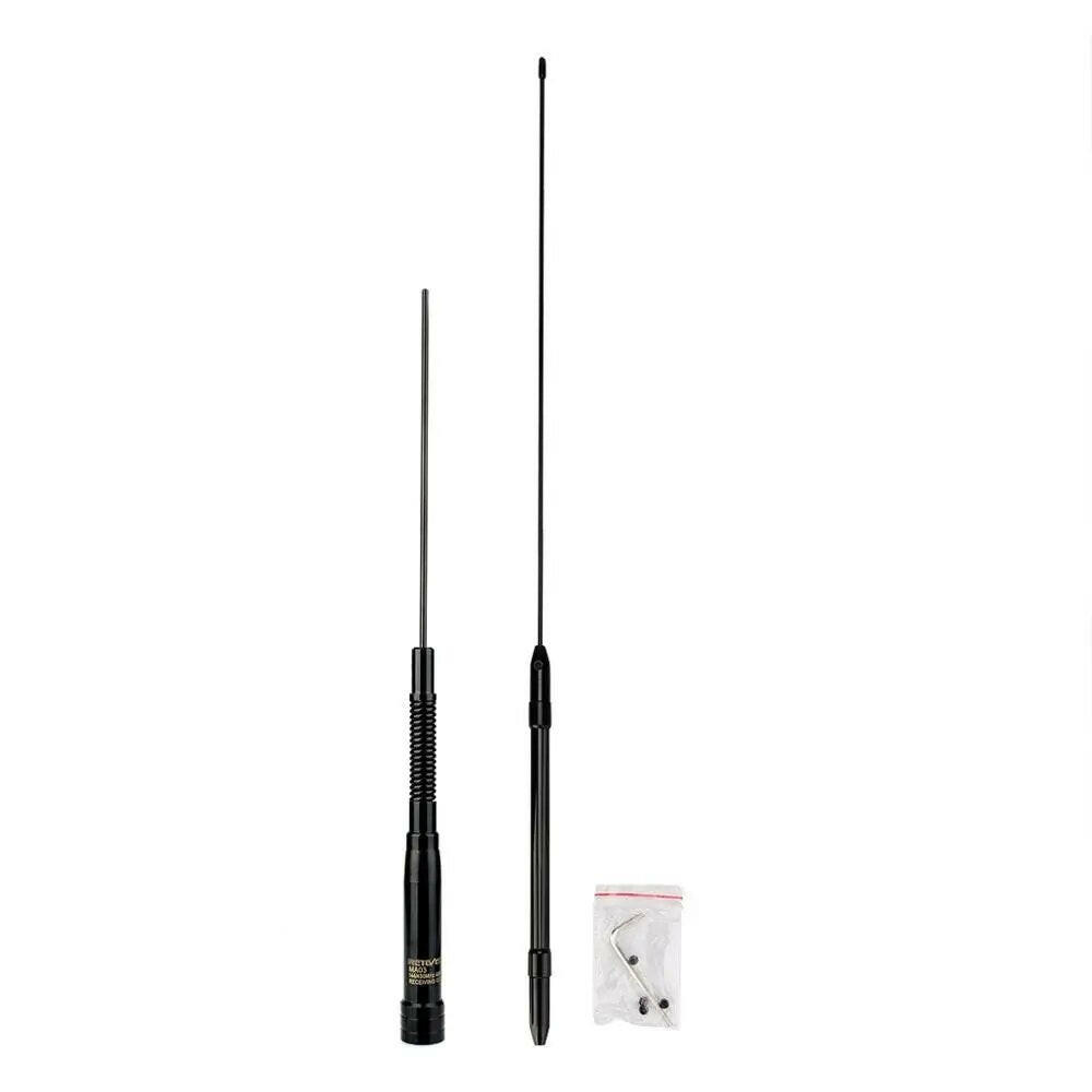 Retevis MA03 Car Antenna SL16-J 144/430MHz VHF UHF Dual Band 2.15/5dBi Omni-Directional Antenna for Cars Walkie-talkie Radio-WAYBIKER