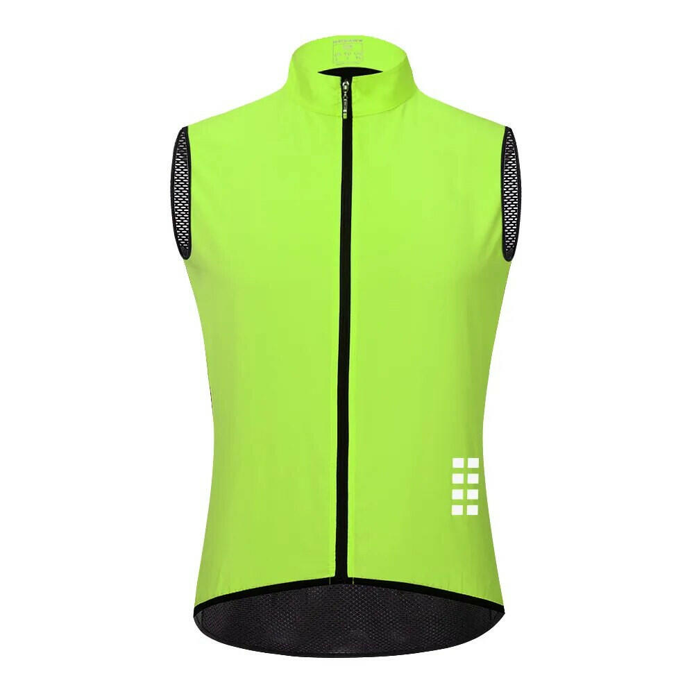 WOSAWE Quick Dry Cycling Vest Lightweight Ciclismo Mtb Bike Sleeveless Jersey Reflective Breathable Running Cycling Gilet-WAYBIKER