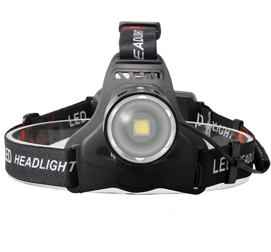 Powerful XHP70.2 XHP50.2 Led Headlamp Headlight Zoom Head Lamp Flashlight Torch 18650 battery USB Rechargeable Fishing Lantern-WAYBIKER