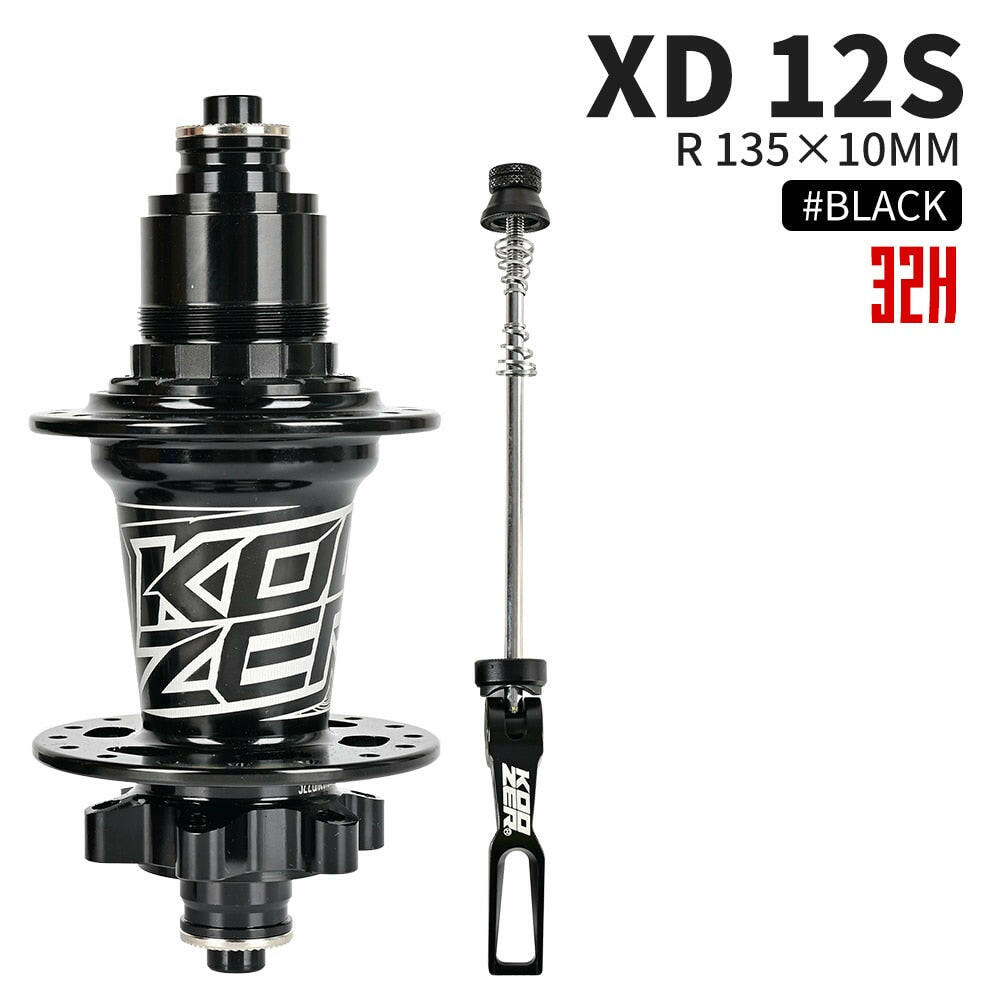 Koozer bicycle Hub 28 32 36Holes XM490 XX1 XD Cassette Body Hubs Sealed 4 Bearing Mountain Bike Rear Hub 10*135mm QR 12*142mm