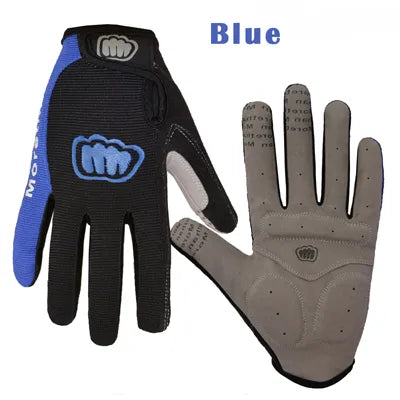 Women Men Winter Cycling Gloves Full Finger Bicycle Gloves Anti Slip Gel Pad Motorcycle MTB Road Bike Gloves M-XL Summer Gloves-WAYBIKER