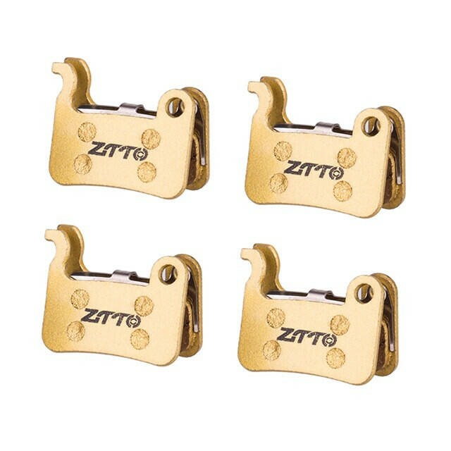 BIKEIN 4 Pairs Resin/ceramic/Full metal MTB Disc Brake Pads For Shimano Deore M595 M596 SLX M665 XT M775/776 XT/R M975 M966M965-WAYBIKER