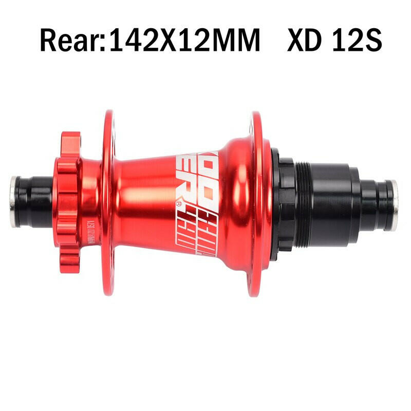 KOOZER Bicycle Hubs XM490 PRO 32 Hole Rear hub For Sram XX1 GX XD 12 Speed Disk Brake Mtb Bicycle Hub Parts 135x10MM 142x12MM-WAYBIKER