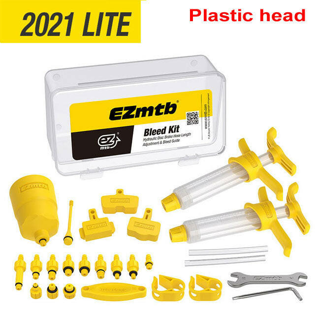 Ezmtb Bicycle Hydraulic Disc Brake Oil Bleed Kit Tools For SHIMANO, SRAM,XTECH, Avid, MAGURA , MTB Road Bike Brake Repair Tool-WAYBIKER