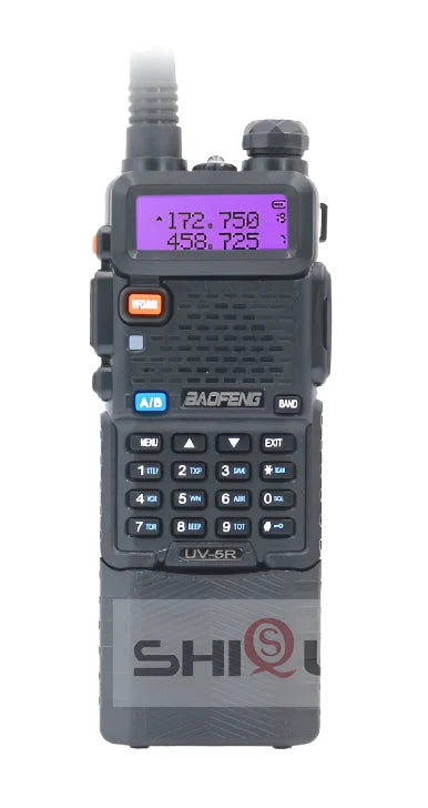 Upgrade 8W Baofeng UV-5R Walkie Talkie 3800mAh Battery Dual Display Dual Band Baofeng UV5R Portable UHF VHF Two Way Radios UV 5R-WAYBIKER