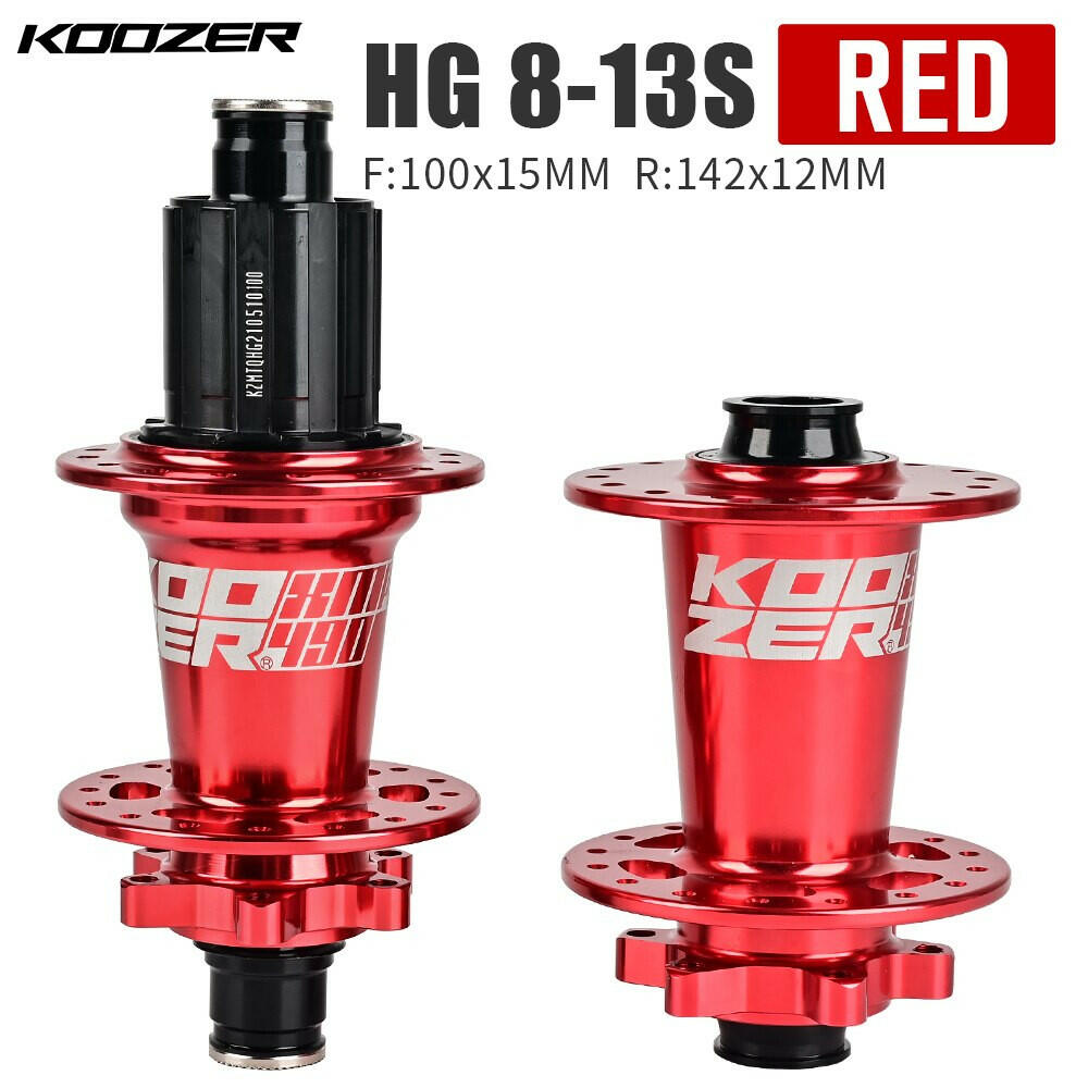 Bicycle Hub Koozer XM490 PRO Hub 4 Bearing MTB Mountain Bike Hub Front Rear 32 Hole Disc Brake HG 8 9 10 11 12 13Speed SX NX 12V-WAYBIKER