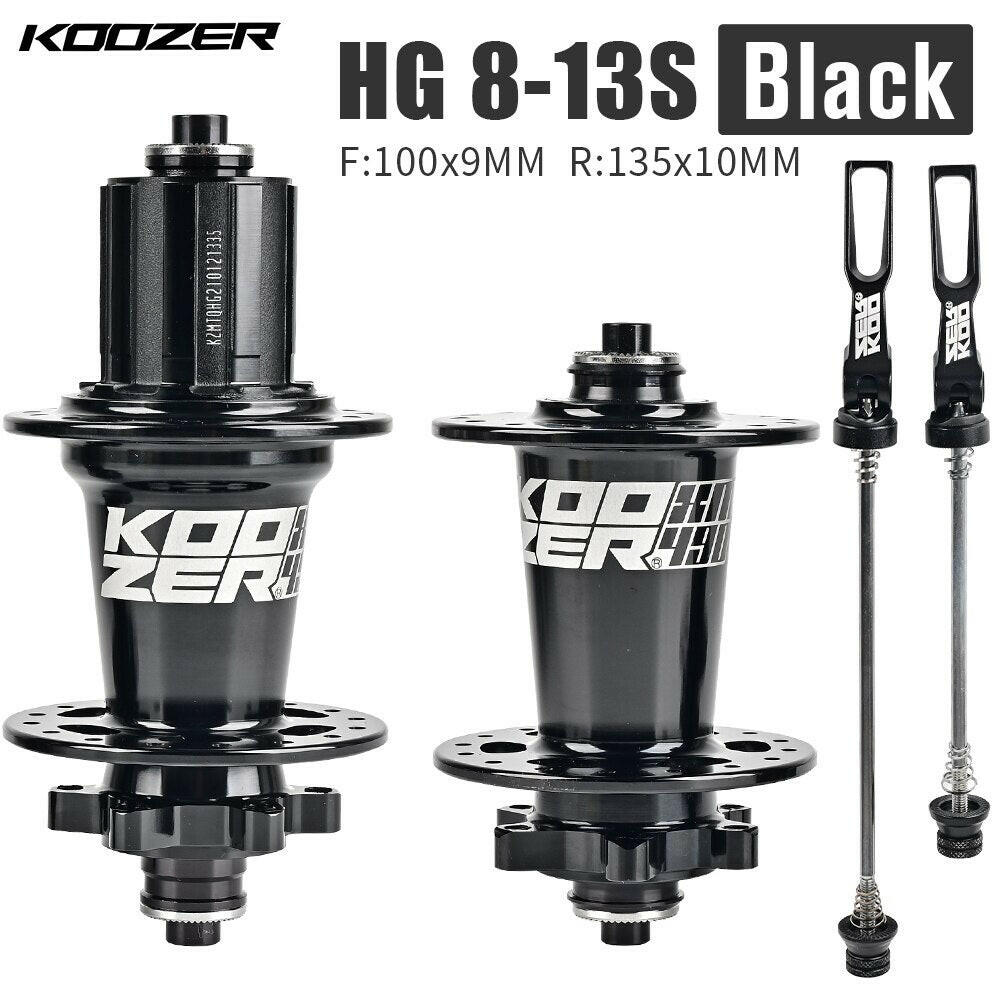 Bicycle Hub Koozer XM490 PRO Hub 4 Bearing MTB Mountain Bike Hub Front Rear 32 Hole Disc Brake HG 8 9 10 11 12 13Speed SX NX 12V-WAYBIKER