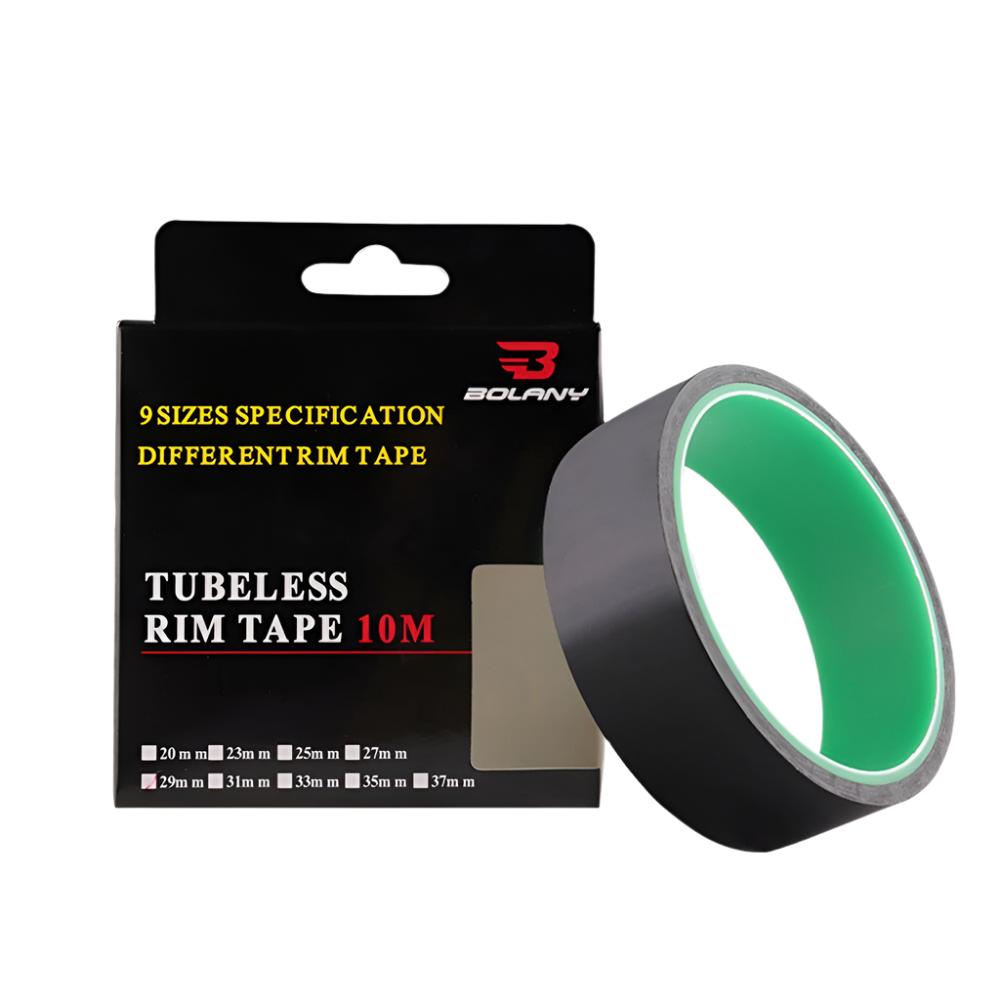 Bicycle tubeless rim tape width 18/21/23/25/27/29/31/33 / 35mm * 10m vacuum ring lining belt tire sealing tire pad tape