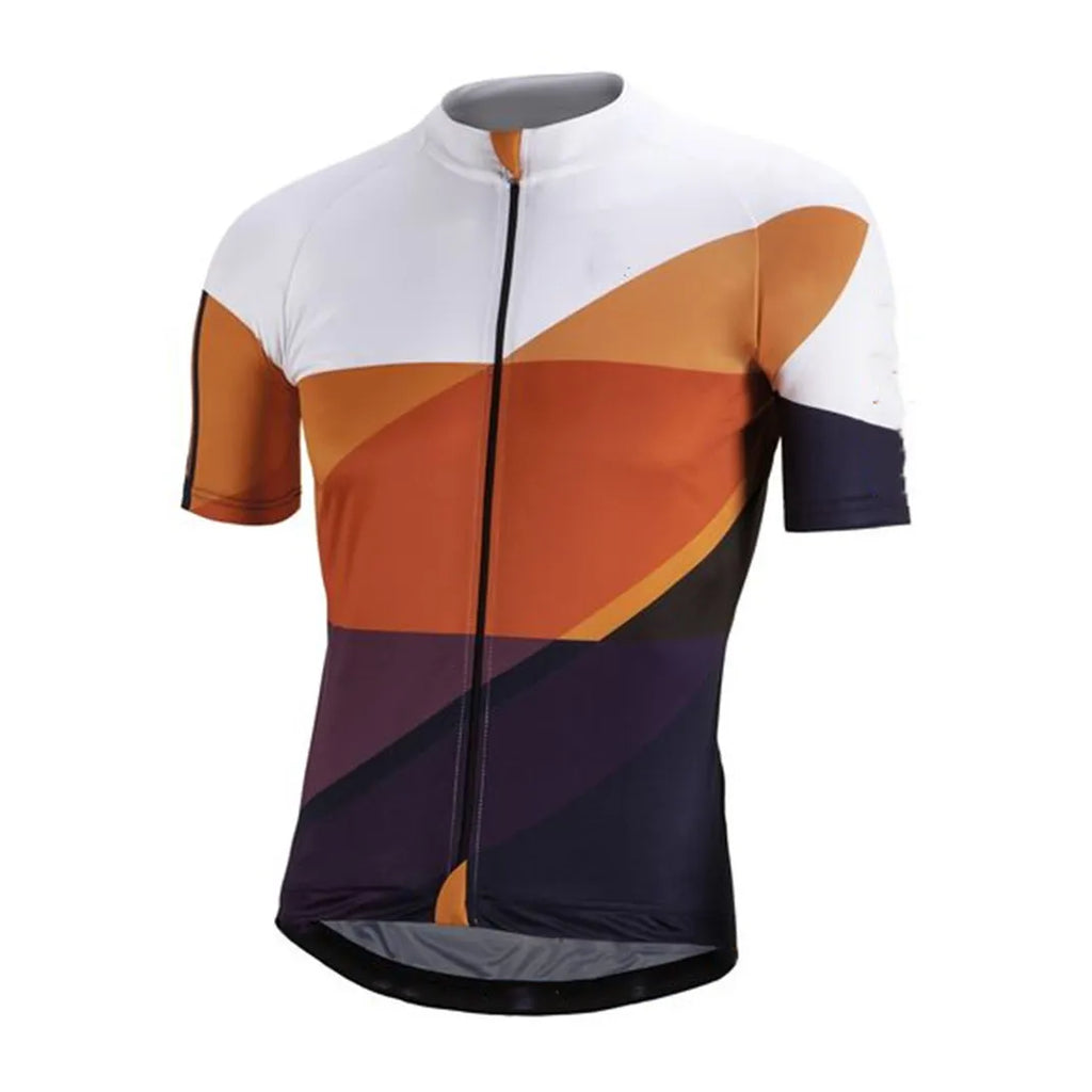 Cycling High Quality Men Short Sleeve Summer 2023 Wholesale Jersey Sublimation Sportswear Mountain  Breathable Hot-WAYBIKER