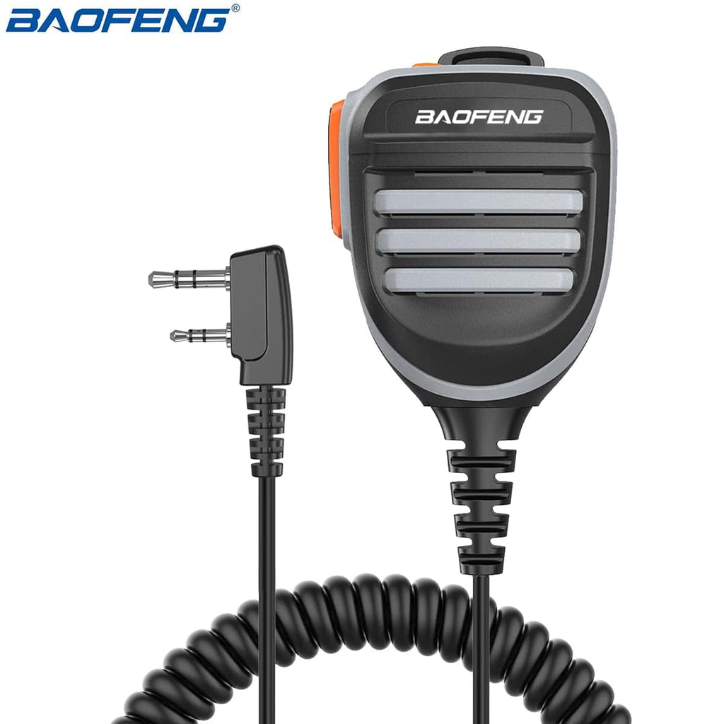 Baofeng Walkie Talkie Speaker Microphone PTT Mic For Baofeng UV-5R BF-888S UV-82 UV-S9 PLUS UV 13 Pro UV-16 Pro Two Way Radio-WAYBIKER