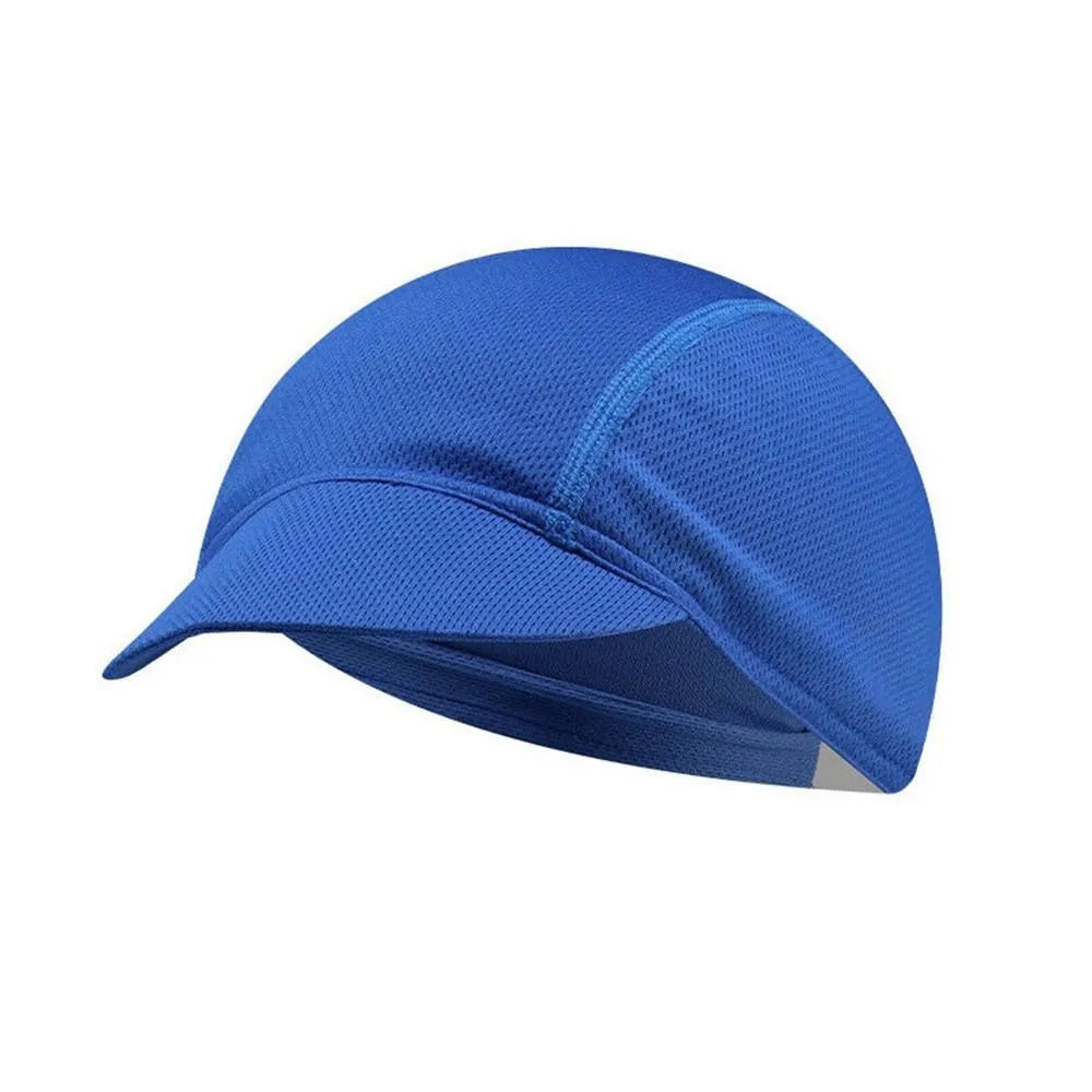 Quick Dry Cycling Hat Bicycle Cap Breathable Helmet Liner Mesh Fabric Riding Hat Outdoor Sports Accessories-WAYBIKER