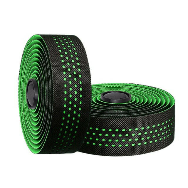 Carbon pattern/Chrysanthemum pattern Road Bike Bar Tape Handlebar Tapes EVA/PU Soft Anti-Vibration Wrap Tape Durable Bar Bartape-WAYBIKER