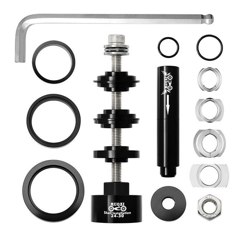 MUQZI Bike Tool Kit Bottom Bracket Install and Removal Tool Bicycle Bottom Bracket Bearing Remover For BB86/BB30/BB91/BB92/PF30-WAYBIKER