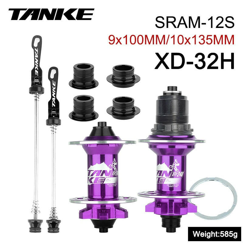 TANKE MTB Hub 6 NBK cubo Sealed Bearing 108 Ring 32 Holes Mountain Bike Disc Brake Aluminum Alloy Bike Hub 7 8 9 10 11 12 Speed-WAYBIKER