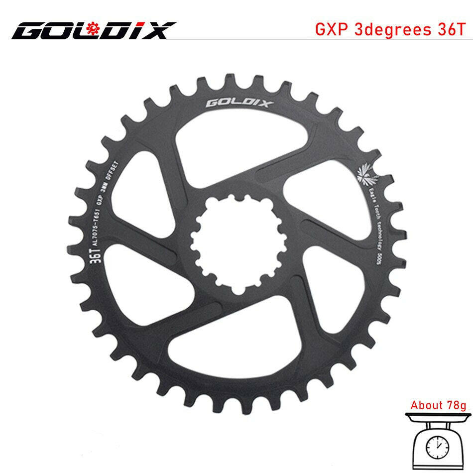 GOLDIX MTB GXP Bicycle Chainring Narrow Wide Mountain Bike Chainwheel 30T 32T 34T 36T 38T For SRAM GXP XX1 X9 XO X01 gx Eagle NX-WAYBIKER