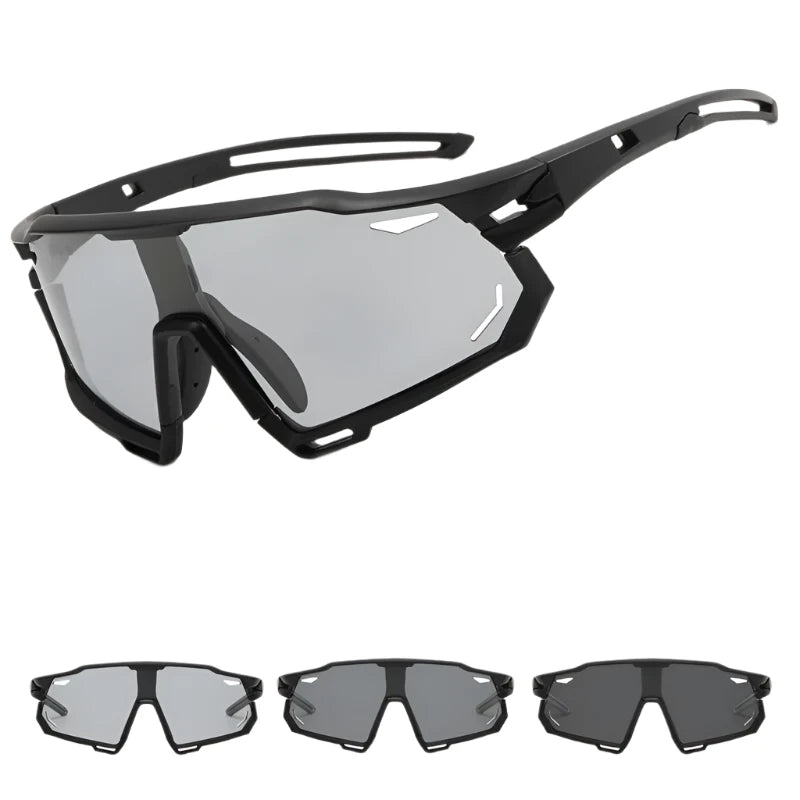 Photochromic Cycling Glasses Men Women Sunglasses Mountain Bike Road Eyewear New Bicycle Riding Outdoor Sports Hiking Goggles