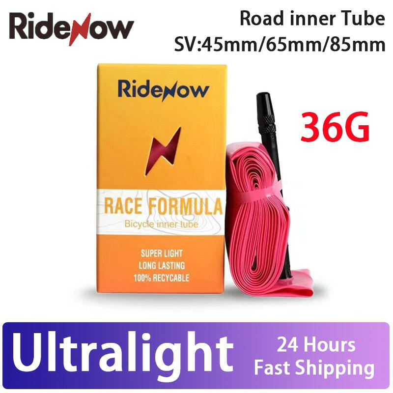 RideNow Ultralight Bike Inner Tube 700 X 18 25 28 32 Road MTB Bicycle TPU Tire 45/65/85mm Length French Valve Super Light Tube-WAYBIKER