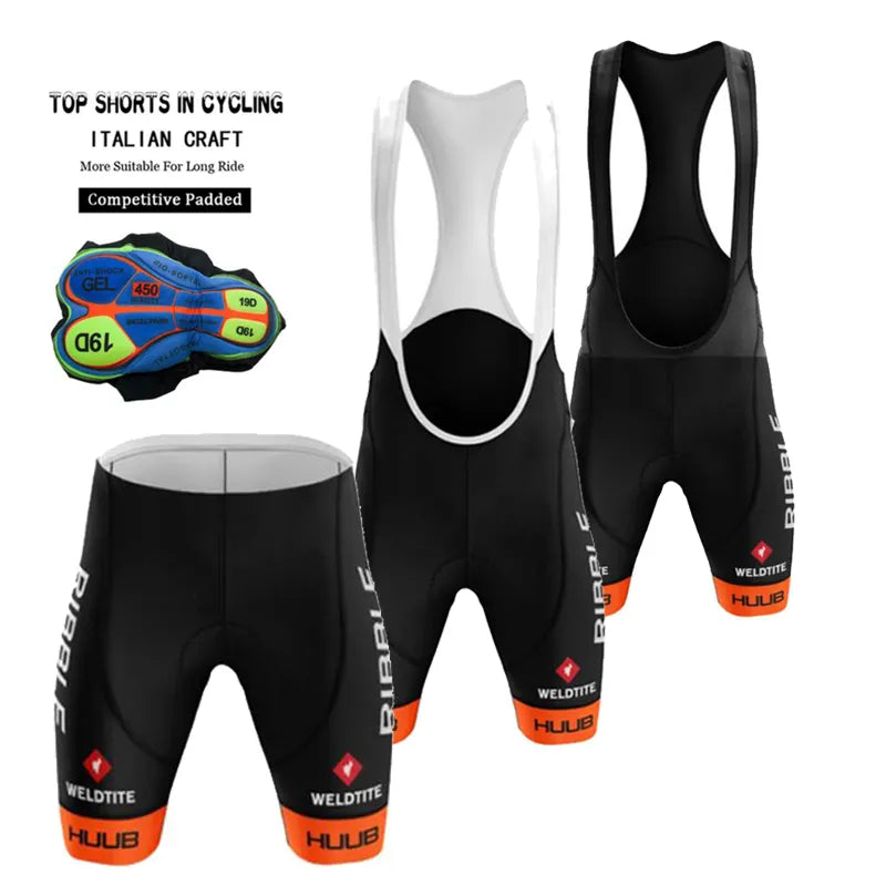 HUUB Cycling Shorts Men Riding Shorts 2023 Summer MTB Bicycle Bib Short Tights Pants 19D Gel Pad Bike Team Short Pants Ciclismo-WAYBIKER