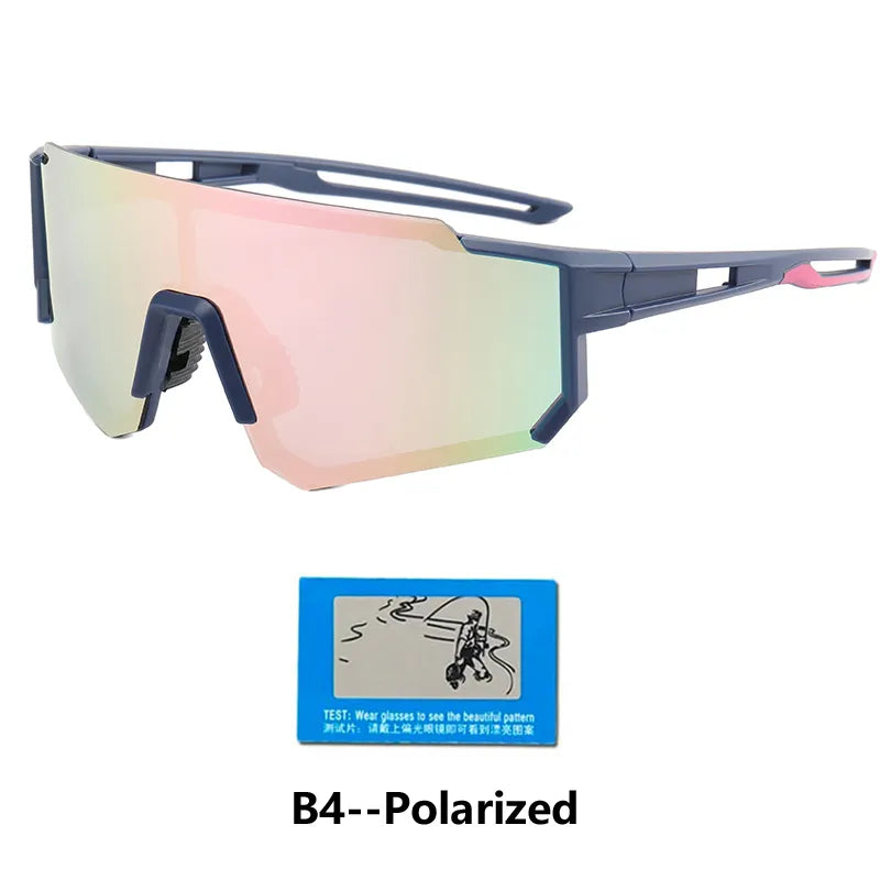 Polarized Sports Glasses Photochromic Men's and Women's Bike Eyewear Mountain MTB Cycling UV400 Sunglasses Bicycle Road Goggles-WAYBIKER