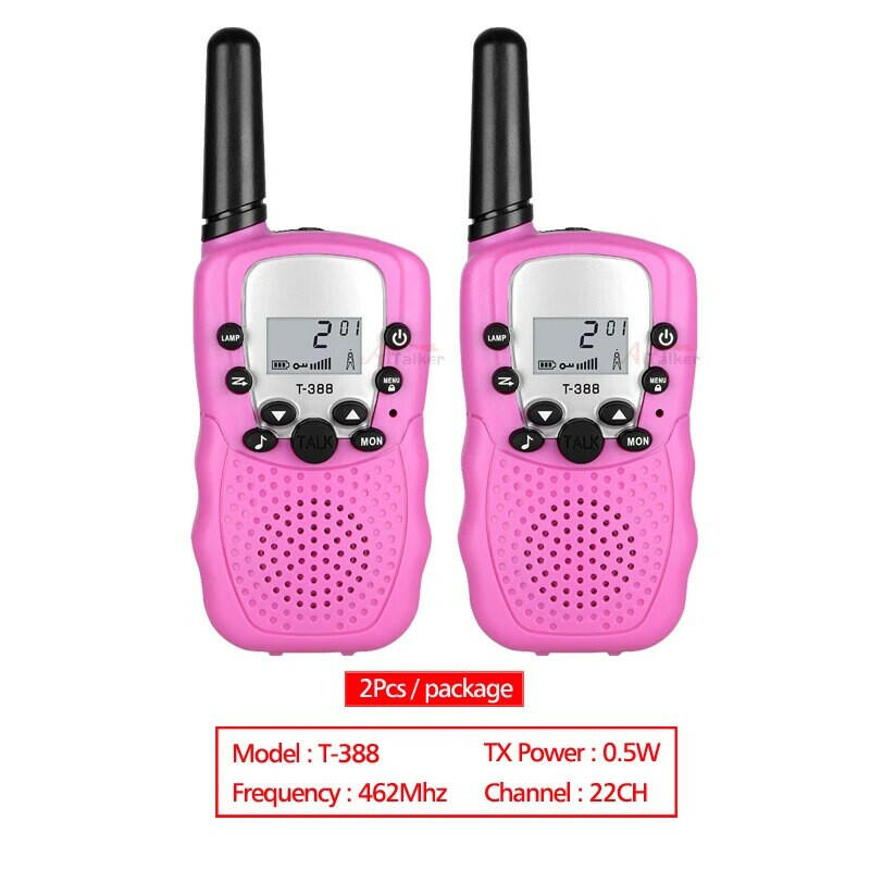 2Pcs Mimi Pc Walkie Talkie For Kids Boys Girls Tablet Funny Toys UHF Two Way Radio Talki Walki Children Interphone Free Talk-WAYBIKER