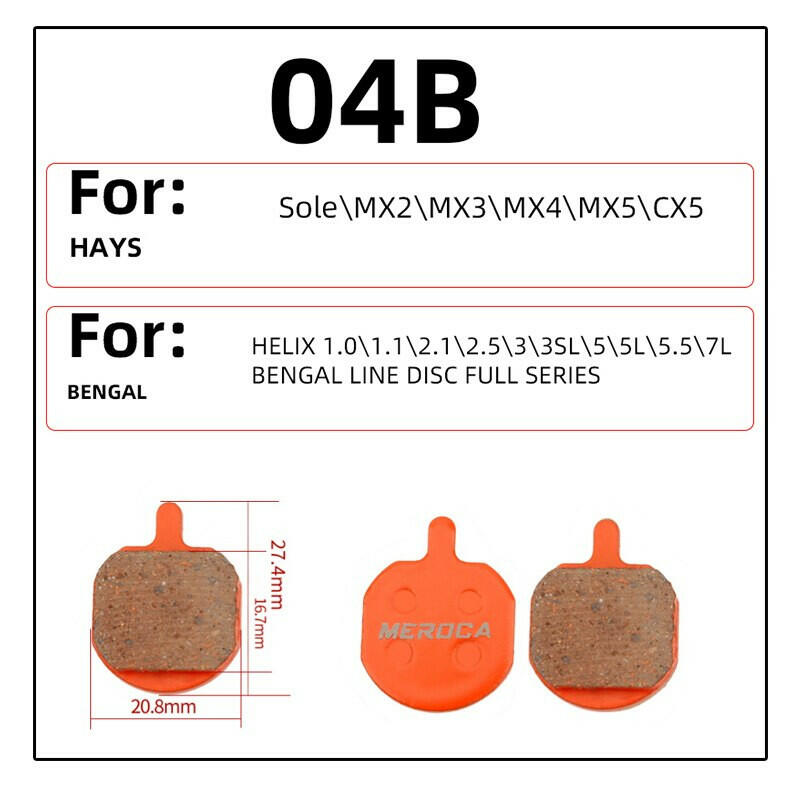 Bicycle Resin Brake Pad Mtb For Shimano M375 M445 Mt200 Bb5 Bb7 Mountain Road Bike Hydraulic Disc Brake Pads-WAYBIKER