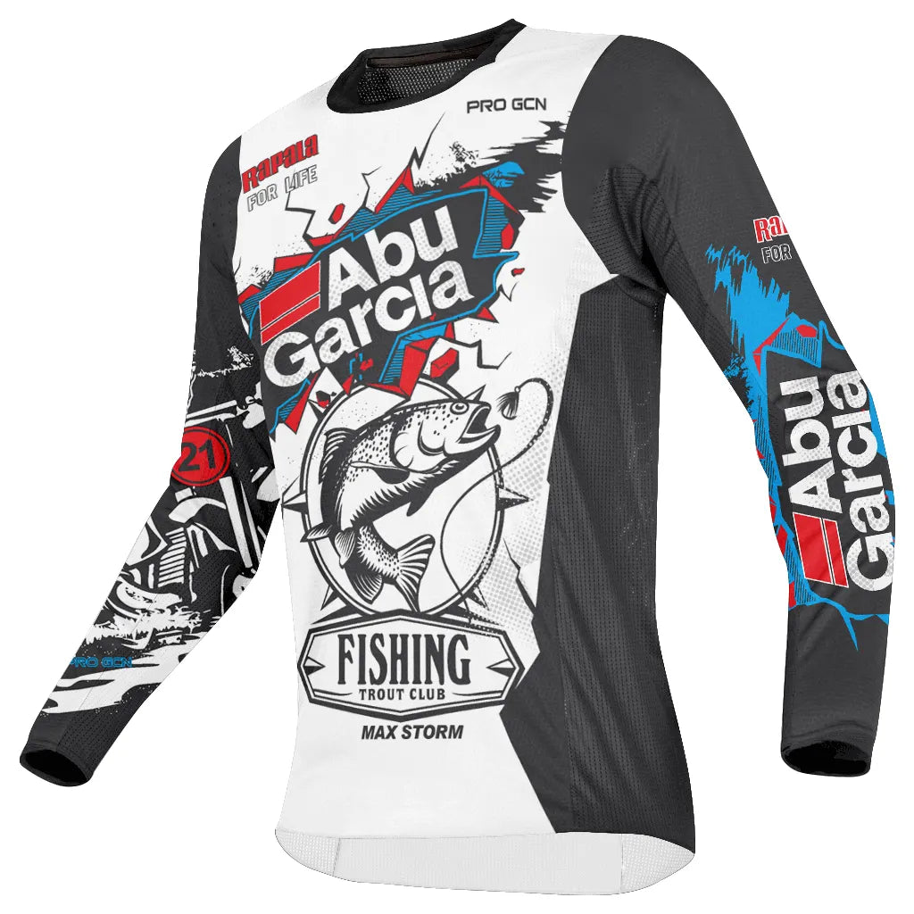 WULITOTO Motocross Long Sleeve MTB Jersey Cross-country Motorcycle Riding Downhill Jersey mtb jersey Fishing clothing For Men-WAYBIKER