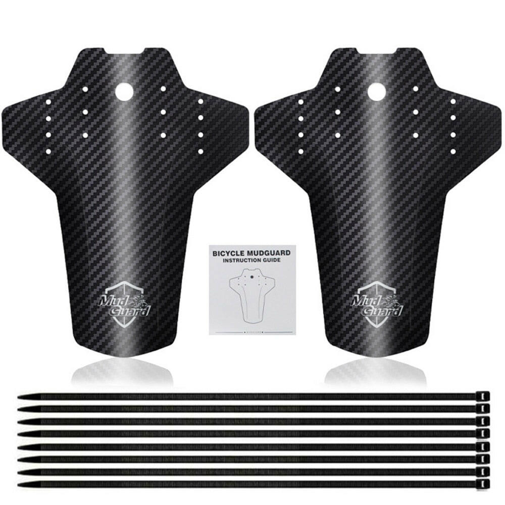 2pcs Cycling Accessories Road Bike Carbon Fiber Mountain Bike MTB Bike Fender Mud Guards Mudguard Fenders-WAYBIKER