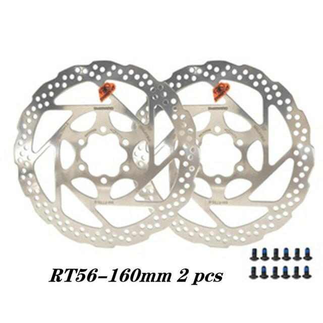 RT56 Mountain Bike Disc Brake Rotor 160MM 180MM Deore RT26 M6000 MT200 M375 6 Bolt Efficient Cooling Brake Disc Bike Accessories-WAYBIKER