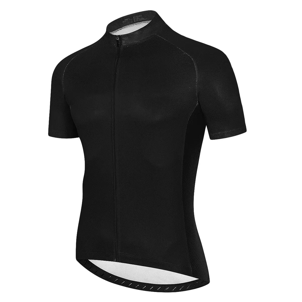 Men Cycling Jersey White Cycling Clothing Quick Dry Bicycle Short Sleeves MTB Mallot Ciclismo Enduro Shirts Bike Clothes Uniform