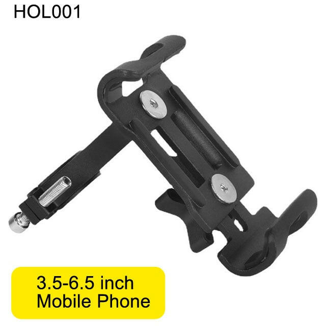 NEWBOLER MTB Phone Mount Stand Bicycle Holder 360° Rotatable Aluminum Adjustable Bike Phone Holder Non-slip Cycling Bracke-WAYBIKER